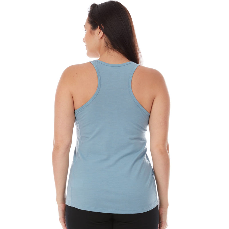 Load image into Gallery viewer, Microweight Women's Wool Racerback Tank Top - Woolverino
