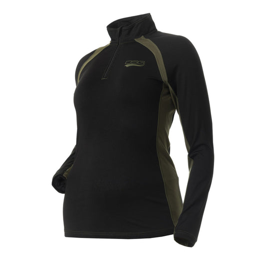 D-TECH 1/4 Zip Base Layer Shirt 2.0 - Olive
