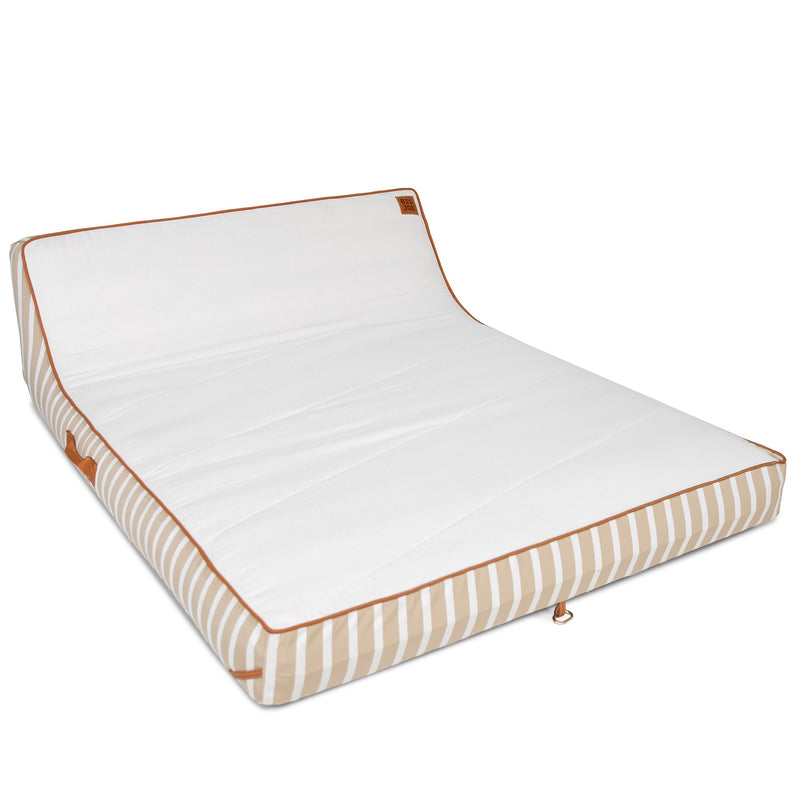 Load image into Gallery viewer, Lux Double Inflatable Chaise Pool Float with Sunbrella® Fabric
