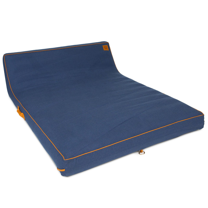Load image into Gallery viewer, Lux Double Inflatable Chaise Pool Float with Sunbrella® Fabric
