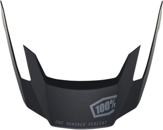 100% Altec Visor - Black - XS/S 89025-00001