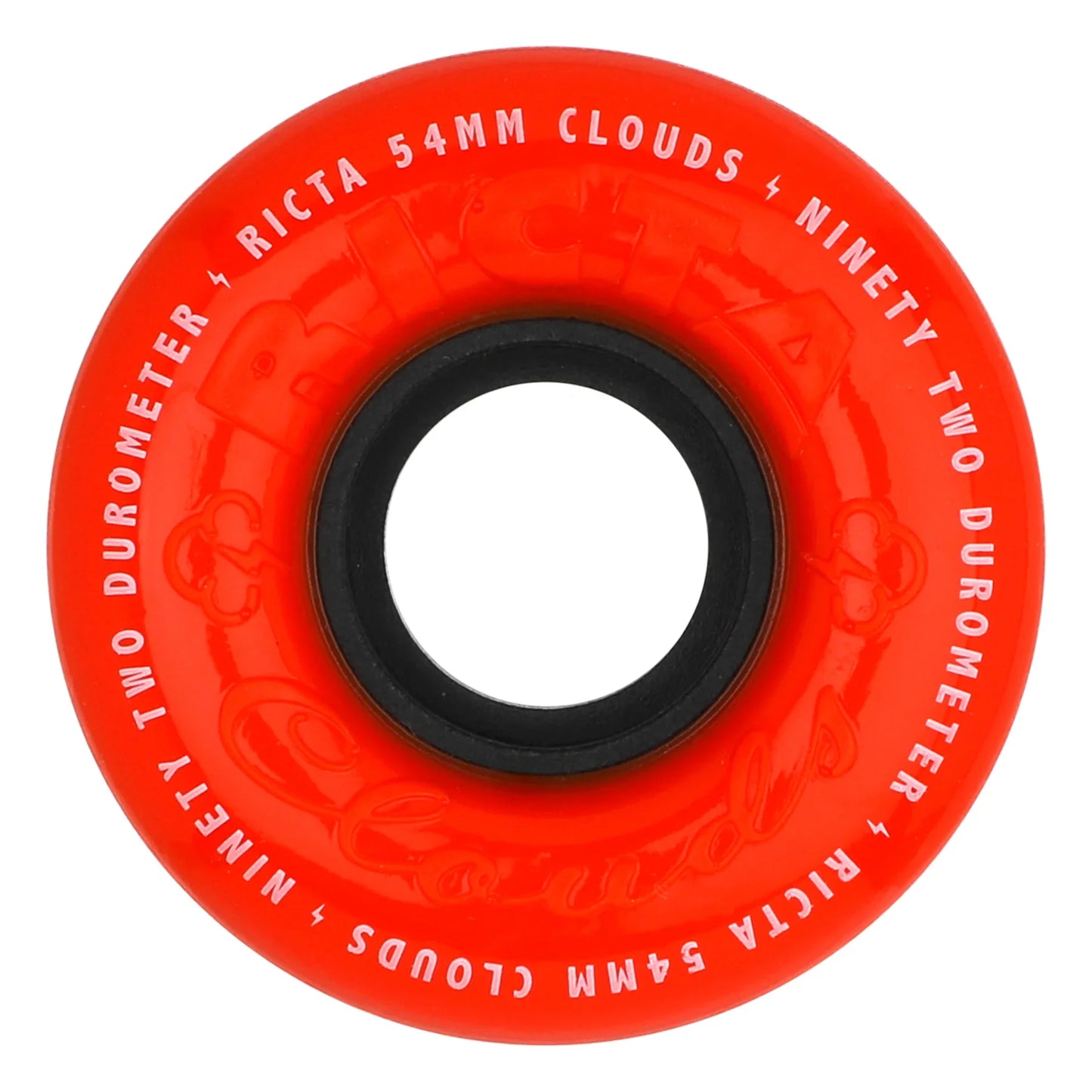 Ricta Clouds Wheels 54mm 92a - Orange (Set)
