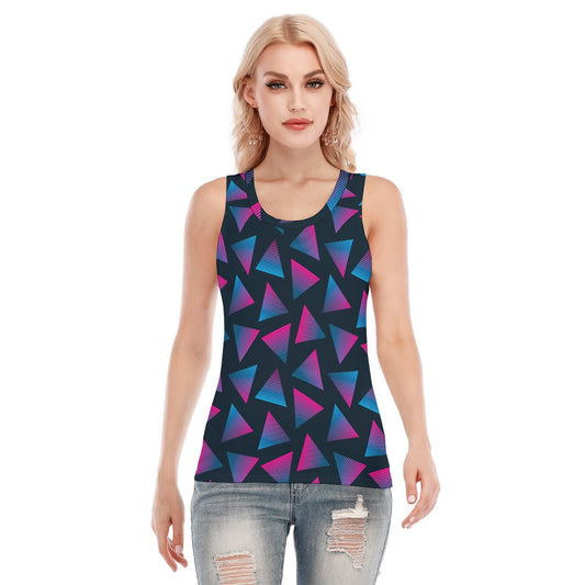 Bermuda Triangle Women's Skinny Sport Tank Top