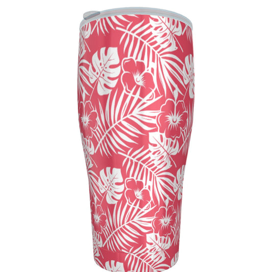 Rad Palm Coral Floral 30oz Tumbler