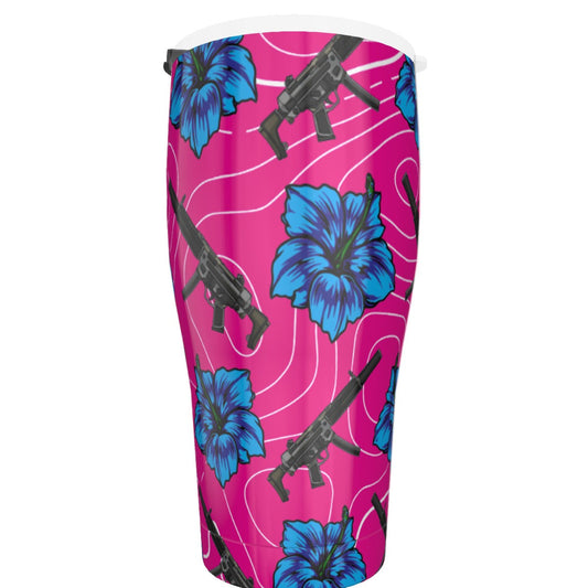 Rad Palm High Capacity Hibiscus 30oz Tumbler