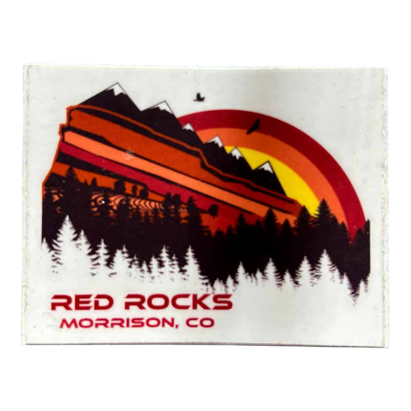 Load image into Gallery viewer, Rainbow Red Rocks Sticker
