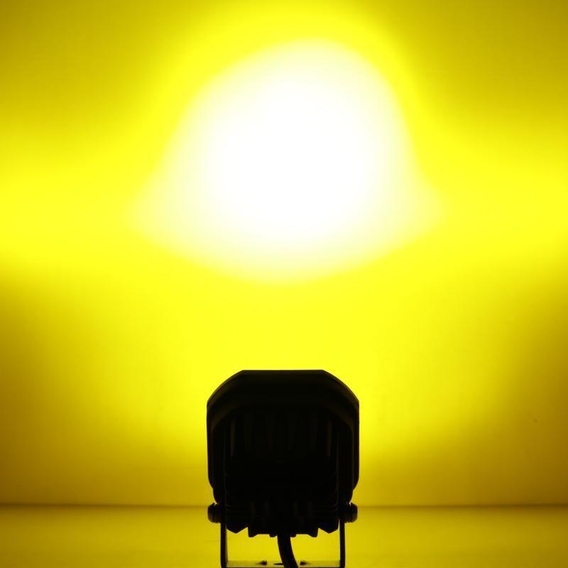 Load image into Gallery viewer, 3 Inch 80W 9600LM LED Pods Lights White&amp;Amber for FORD
