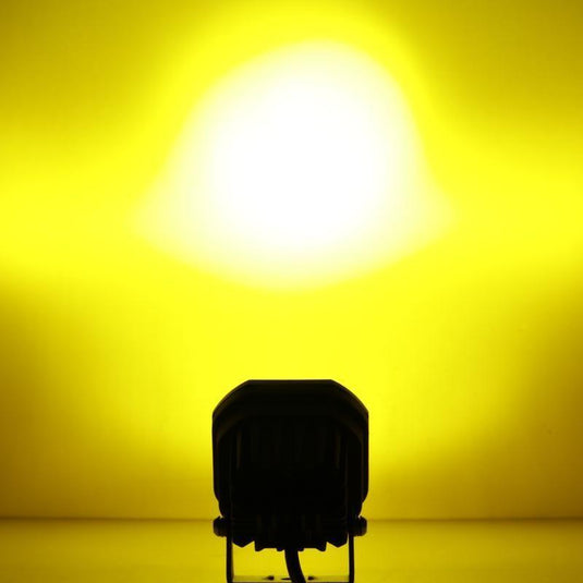 3 Inch 80W 9600LM LED Pods Lights White&Amber for ATV UTV SIDE BY SIDE 4X4