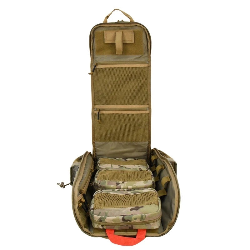 Load image into Gallery viewer, Large Combat Medic Bag First Aid Kit Medical Backpack
