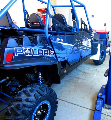 Load image into Gallery viewer, Polaris RZR 900, RZR 4 900, 11-14 Mud Flaps, FRONT
