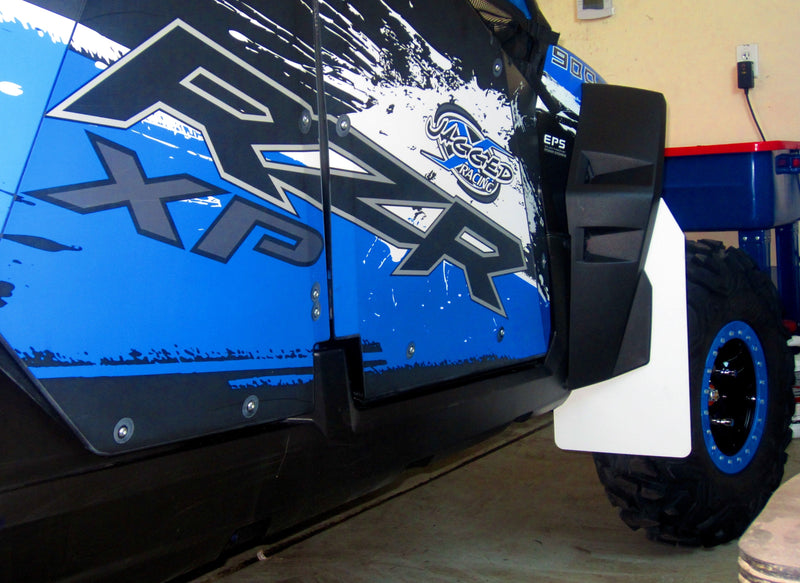 Load image into Gallery viewer, Polaris RZR 900, RZR 4 900, 11-14 Mud Flaps, FRONT
