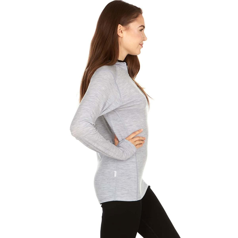 Load image into Gallery viewer, Women's 1/4 Zip Merino Sun Hoodie - Microweight
