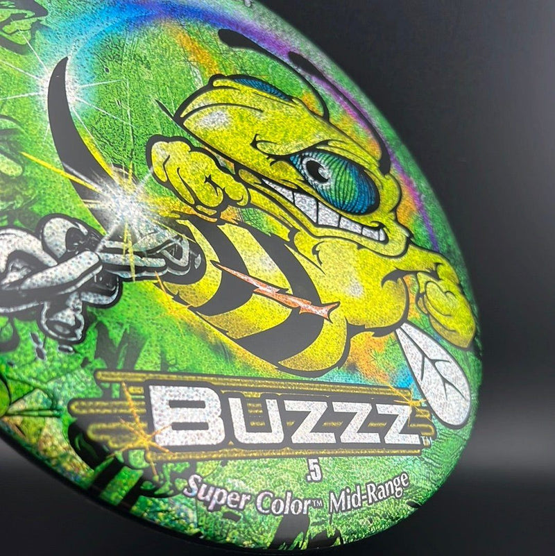 Load image into Gallery viewer, ESP SuperColor Full Foil Buzzz - Holo Green Chains Bee
