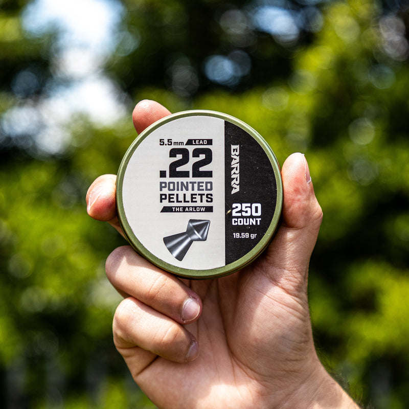 Load image into Gallery viewer, Arlow Pointed Tip .22 Caliber Pellets - 250 Count
