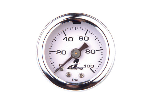 Aeromotive 0-100 psi Fuel Pressure Gauge
