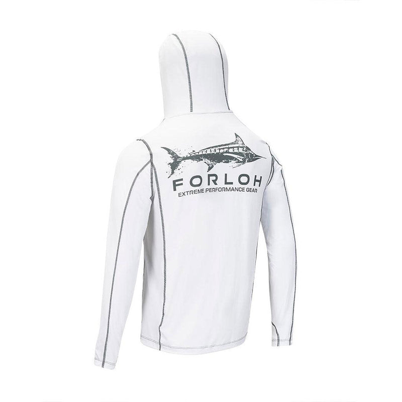 Load image into Gallery viewer, Men’s SolAir Fish Graphic Sun Hoodie
