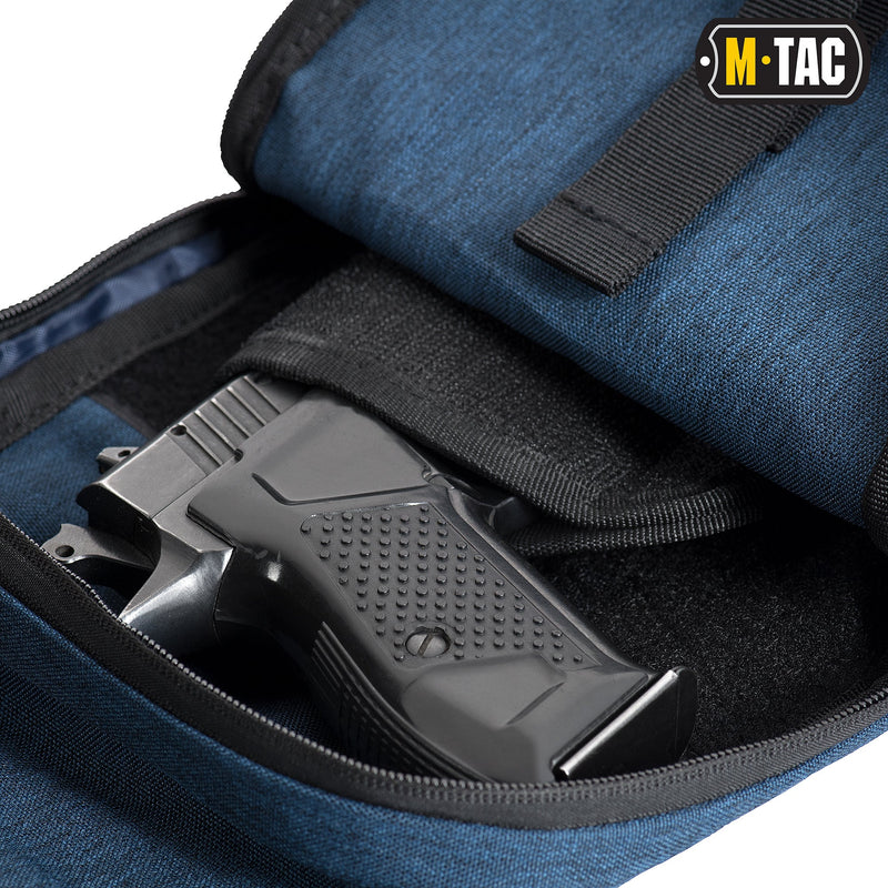 Load image into Gallery viewer, M-Tac LEFT-HANDED Tactical Sling Bag for Men with Holster
