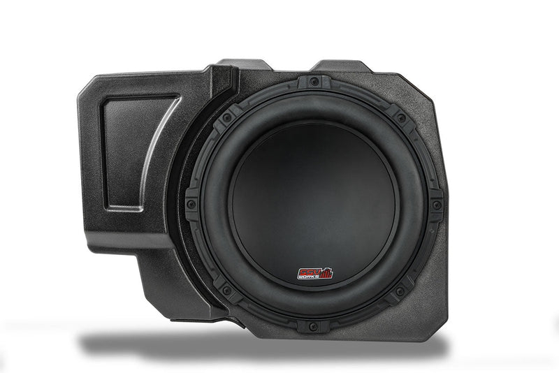Load image into Gallery viewer, SSV Works Rear Seat Subwoofer for Polaris RZR Pro 4 with SSV Works Sub
