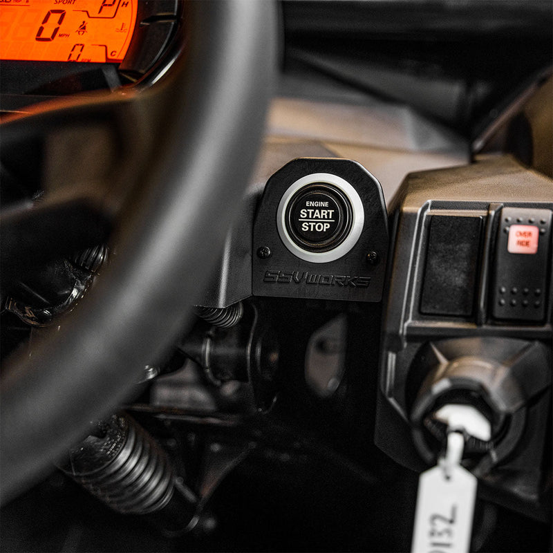 Load image into Gallery viewer, 2017-2026 CanAm X3 Start/Stop Button Relocation Mounting Kit
