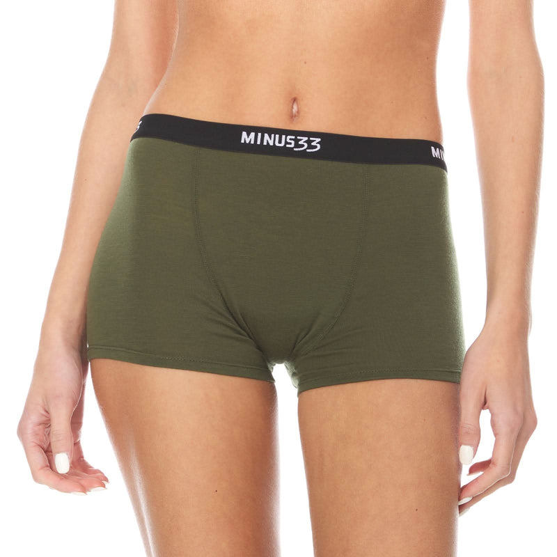 Load image into Gallery viewer, Microweight Women's Wool Boyshorts - Woolverino
