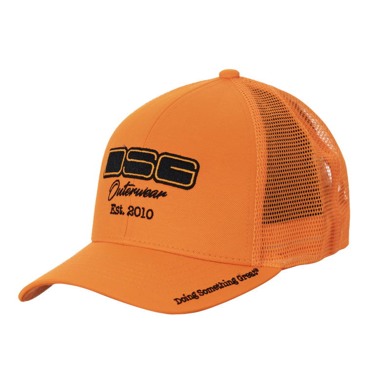 Load image into Gallery viewer, Hi Vis Trucker Cap - Hi Vis Orange
