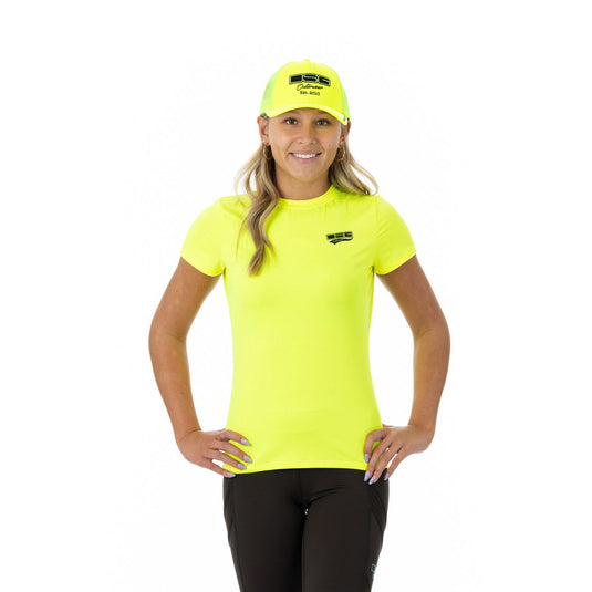 Hi Vis Trucker Cap - Hi Vis Yellow
