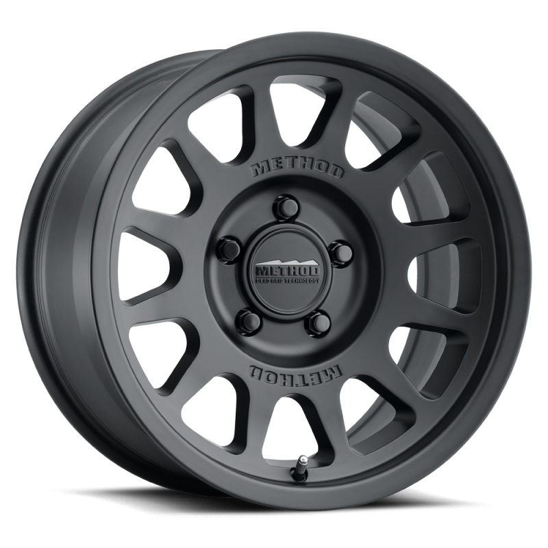 Load image into Gallery viewer, Method MR703 17x8.5 0mm Offset 5x150 110.5mm CB Matte Black Wheel
