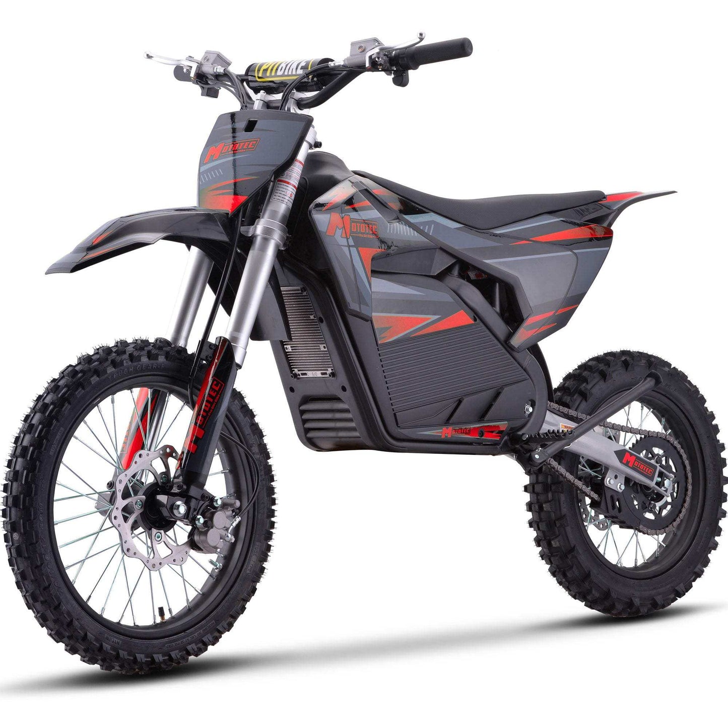 Mototec 72v Pro Electric Dirt Bike 5000w Lithium Red - Skoutley Outdoors LLC