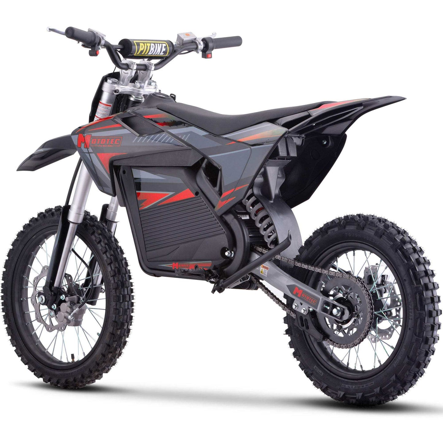 Mototec 72v Pro Electric Dirt Bike 5000w Lithium Red - Skoutley Outdoors LLC
