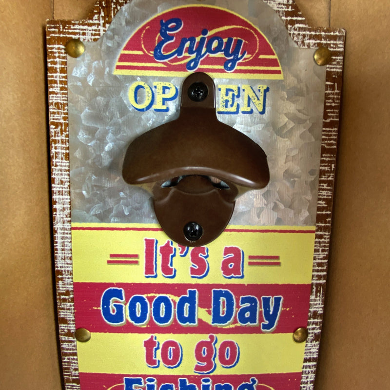 Load image into Gallery viewer, Bottle Opener-Good Fishing
