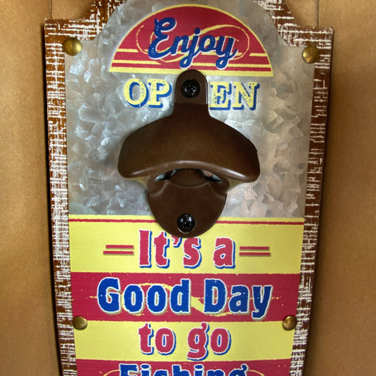 Bottle Opener-Good Fishing