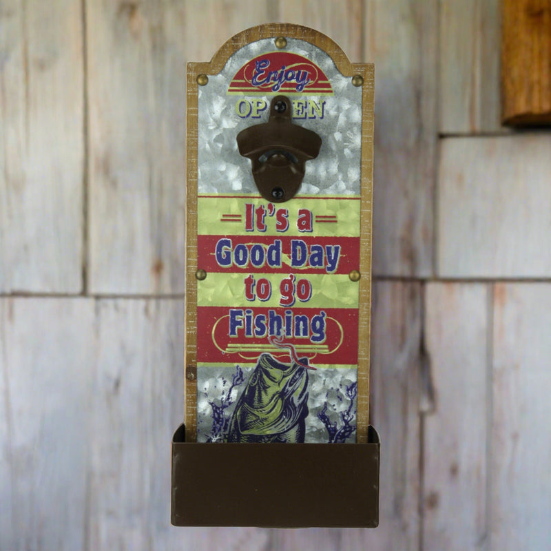 Load image into Gallery viewer, Bottle Opener-Good Fishing
