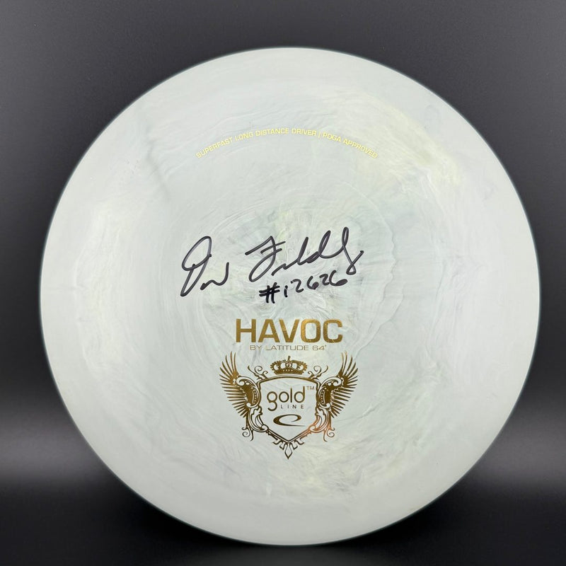 Load image into Gallery viewer, Swirly Gold Havoc *Signed* - PFN - Dave Feldberg *Used
