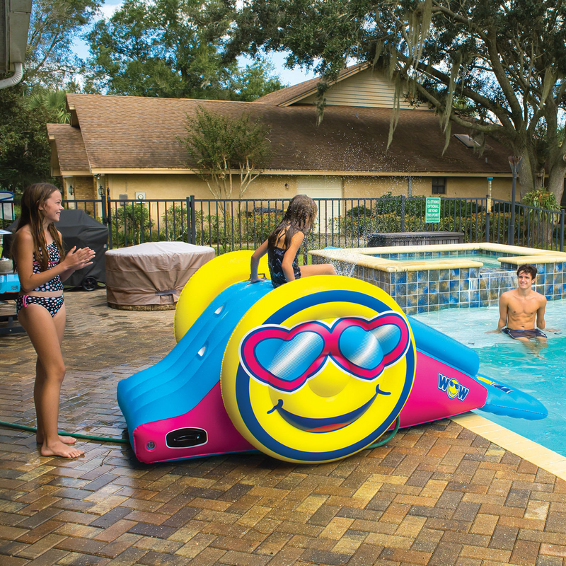 Load image into Gallery viewer, WOW Watersports Fun Inflatable Water Slide with Sprinklers for In-Ground Pools
