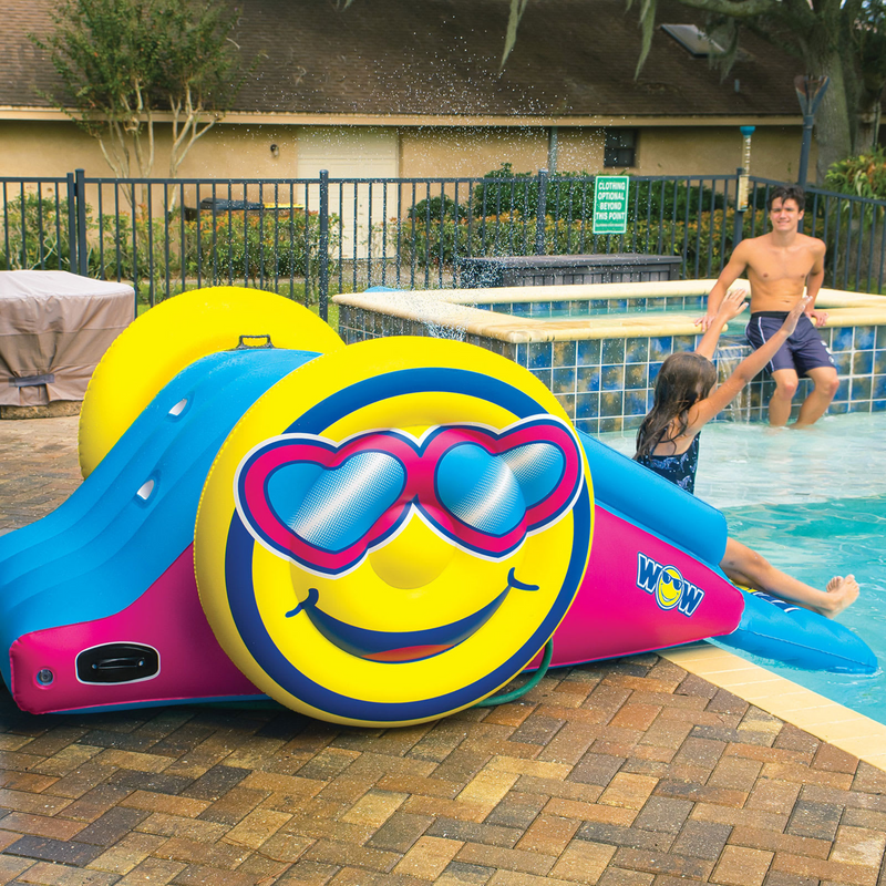 Load image into Gallery viewer, WOW Watersports Fun Inflatable Water Slide with Sprinklers for In-Ground Pools
