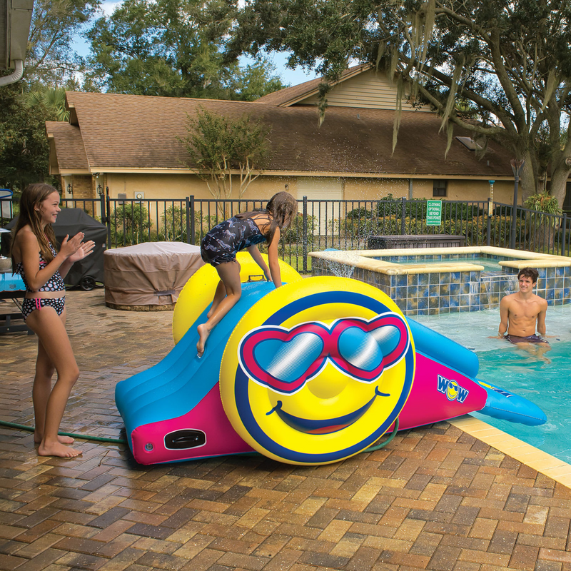 Load image into Gallery viewer, WOW Watersports Fun Inflatable Water Slide with Sprinklers for In-Ground Pools
