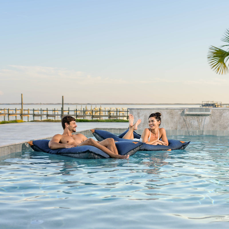 Load image into Gallery viewer, Lux Lagoon Lounger with Sunbrella® Fabric
