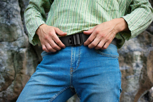 2ND Amen Men's Tactical 1.5 Inch Convertible TDU Rigger with Black Nylon webbing belt & Adjustable Metal Buckle - Skoutley Outdoors LLC