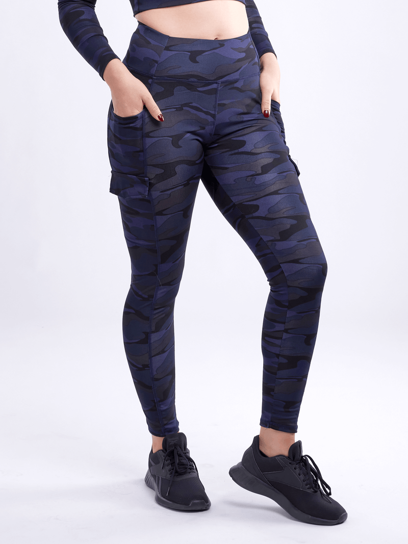 Load image into Gallery viewer, JupiterGear High-Waisted Leggings with Side Cargo Pockets
