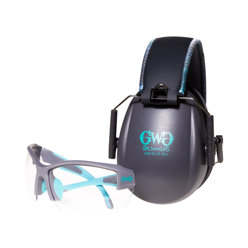 Load image into Gallery viewer, Assure Protective Safety Glasses and Earmuff Set
