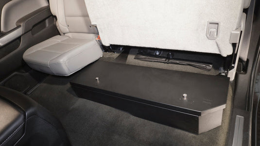 Tuffy Underseat Lockbox 2/3 Length W/ Keyed Lock For Chevrolet Silverado & Gmc Sierra