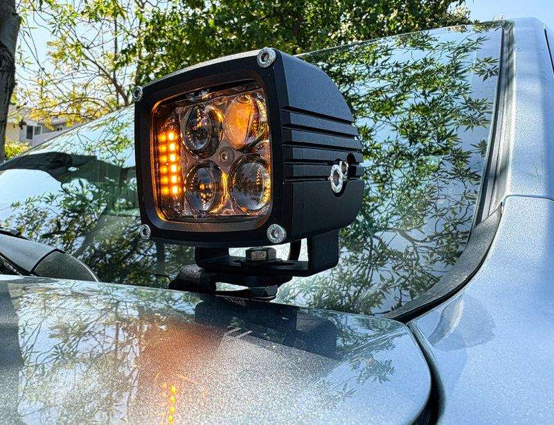 Load image into Gallery viewer, 2023+ GMC Canyon Hood Mount/Ditch Lights

