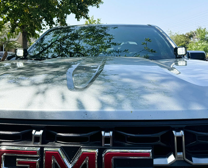 Load image into Gallery viewer, 2023+ GMC Canyon Hood Mount/Ditch Lights
