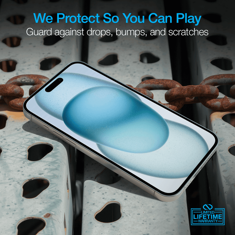 Load image into Gallery viewer, Naztech IntelliShield HD Tempered Glass 25pc Bundle Kit for iPhone 15 Plus
