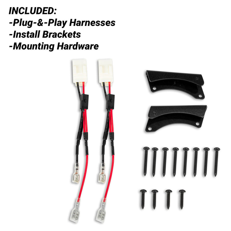 Load image into Gallery viewer, 2024-2026 Jeep® Wrangler JL / Gladiator JT Overhead 6.5in Speaker Adapters
