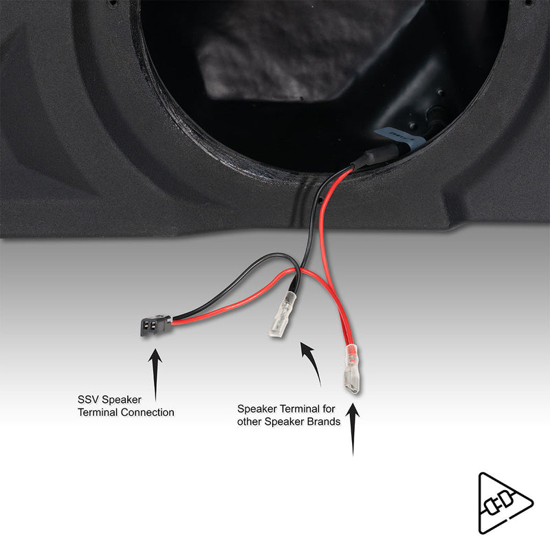 Load image into Gallery viewer, 2015-2025 Polaris® Slingshot Front Speaker Pods for 8" or 6.5" Speakers
