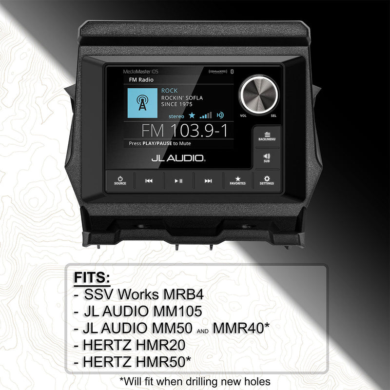 Load image into Gallery viewer, 2017-2026 CanAm X3 Multi-Media Receiver Mounting Kit
