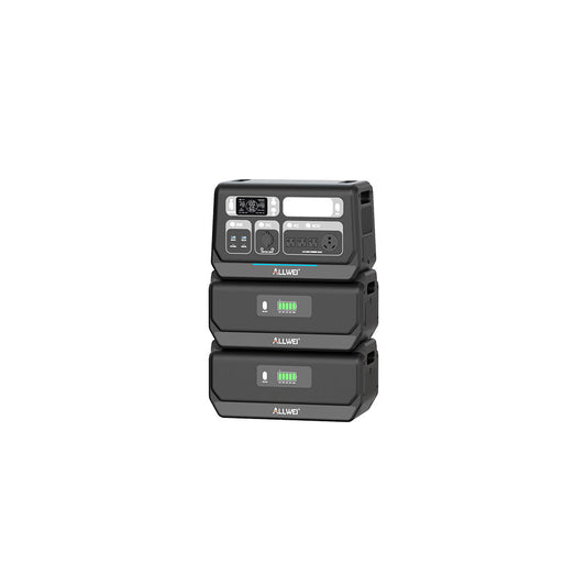ALLWEI PPS2400+2* B200 PRO | Home Battery Backup up to 6kWh