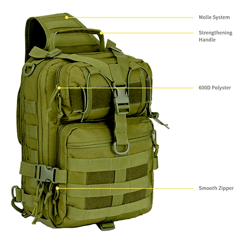Load image into Gallery viewer, Tactical Medium Sling Range Bag
