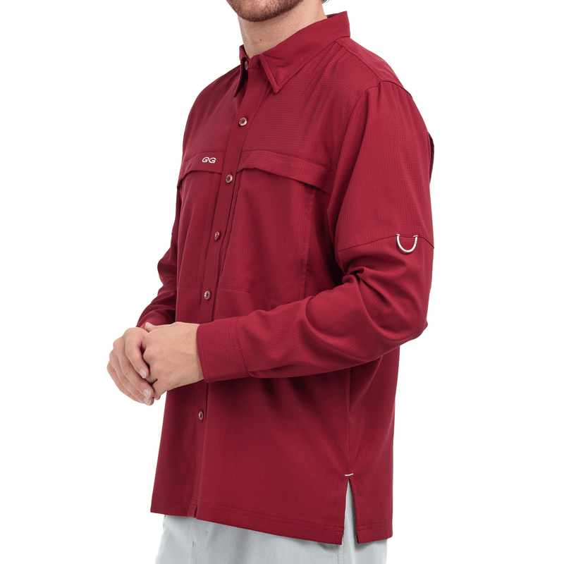 Load image into Gallery viewer, Oxblood Scout Shirt | Long Sleeve
